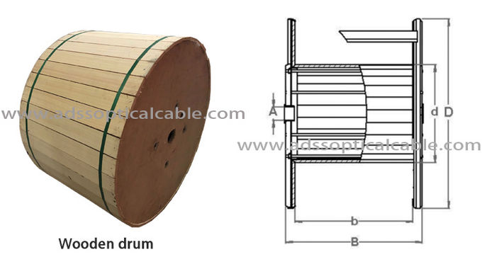 Underwater Fiber Optic Cable GYTS33 Singlemode G652D with Double Amored Rodent resistant