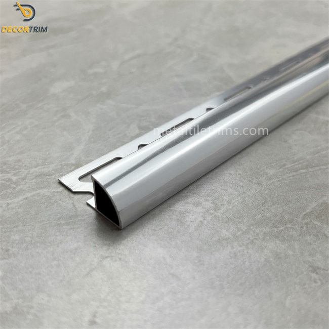 Metal Bullnose Tile Edging Trim Metal Tile Trims Anodized Edging 2m Length