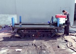 China Dumping Truck Track Transporter With 4 Mt Load Capacity And 350*90*54 Track Size wholesale