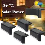 6000K Solar Wall Lights Outdoor Wall Sconce Lights For Landscape