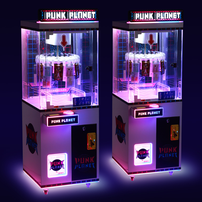Customization Coin Operated Customized Arcade Crane Claw Machine with Bill Acceptor