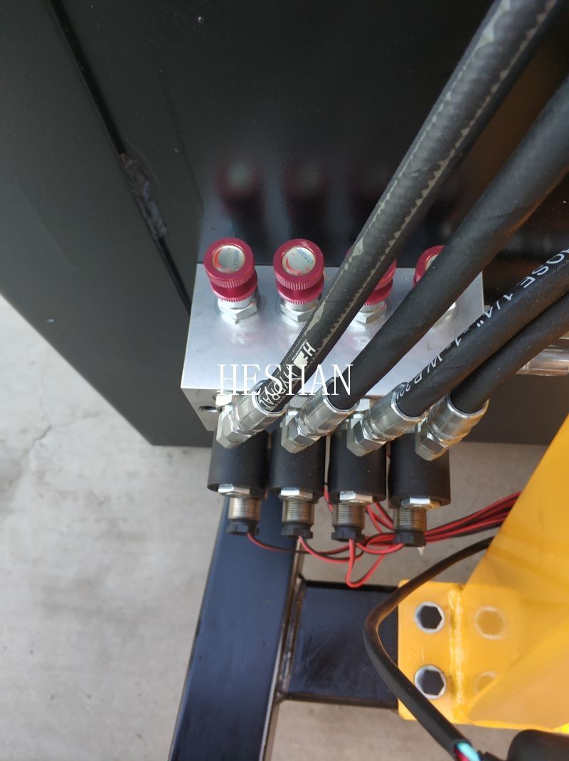 EFC-25 Adjustable Electric Powered Floor Crane Load 1200kg For Workshop