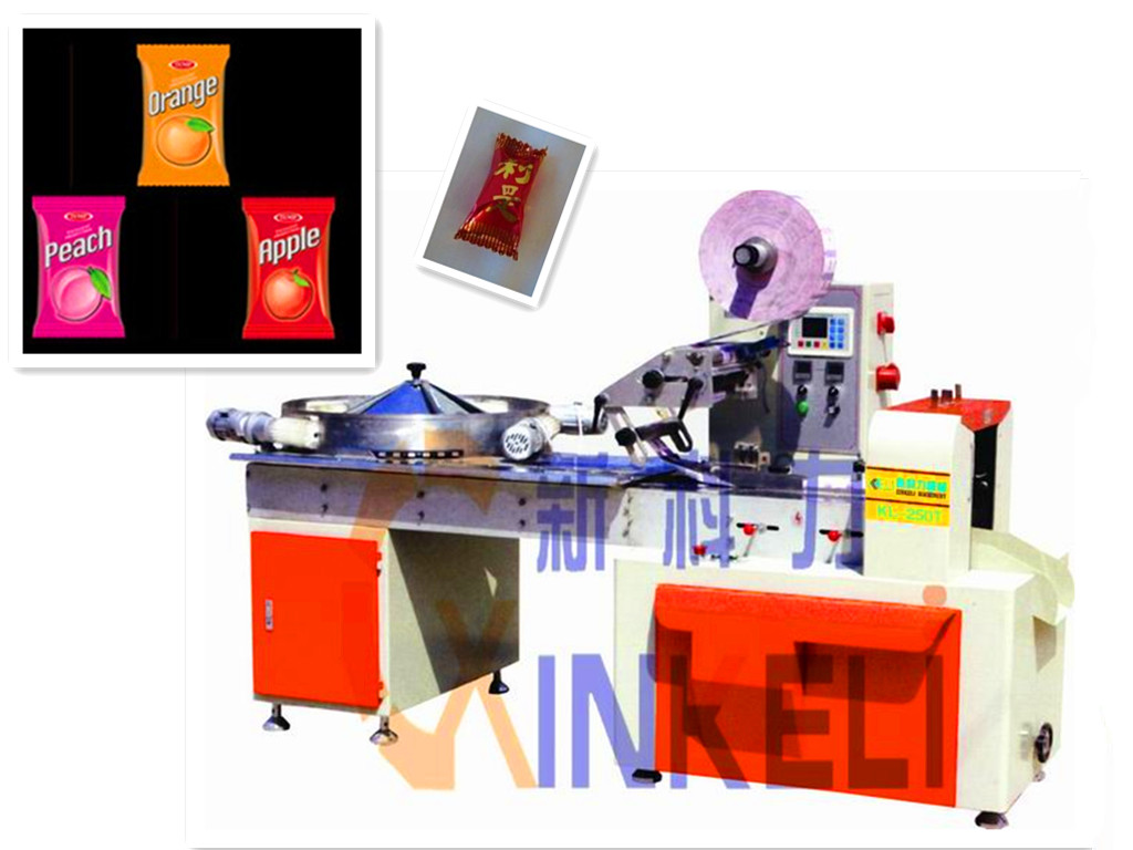 Candy Bar Automatic Packaging Machine Nougat packaging machine