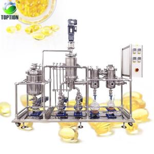 China Rice Bran Oil Molecular Distillation SS Vacuum Distillation Equipment wholesale