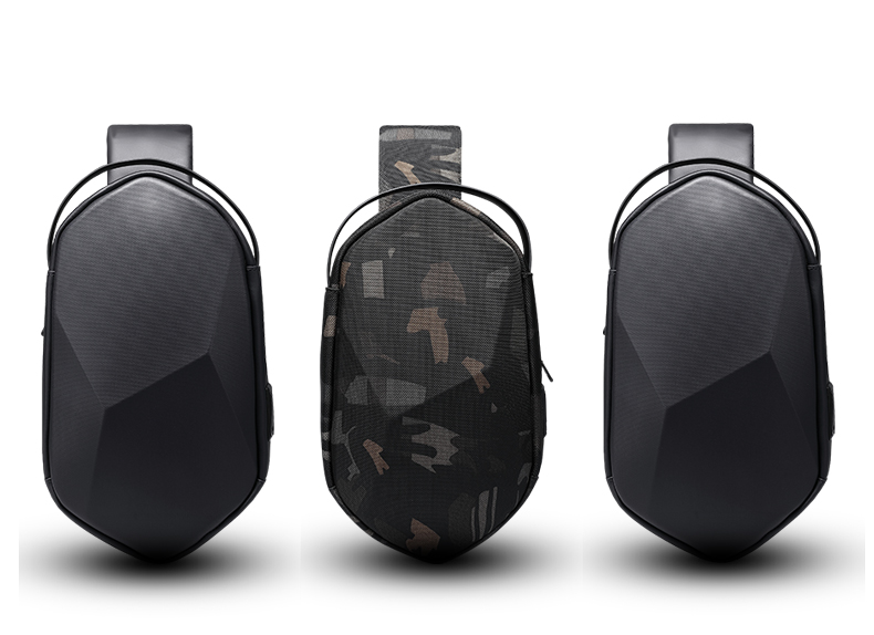 Oem Mens Laptop Sling Bag Mens Front Sling Bag Ventilation Multi Storey