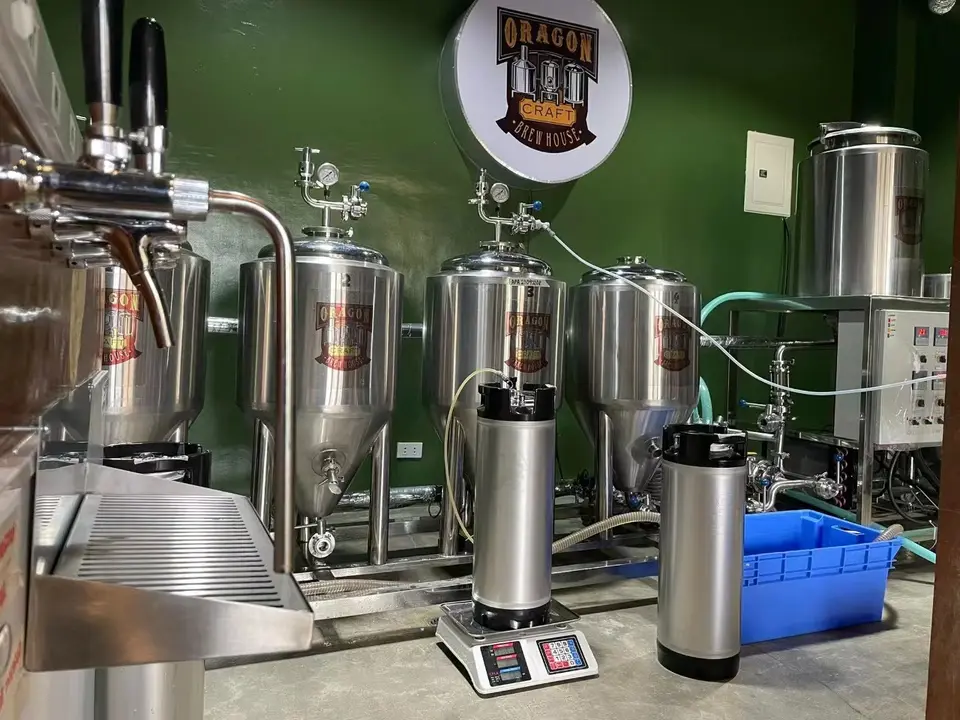 450 KG Mini Beer Brewing Equipment for Alcohol Processing Types in Small Size