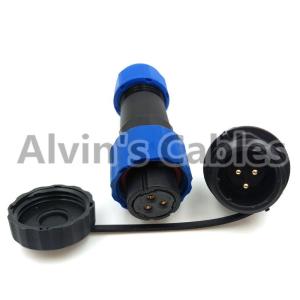 China SD16 Series Plastic Electrical Connectors UL94-V0 Flammability Rating wholesale