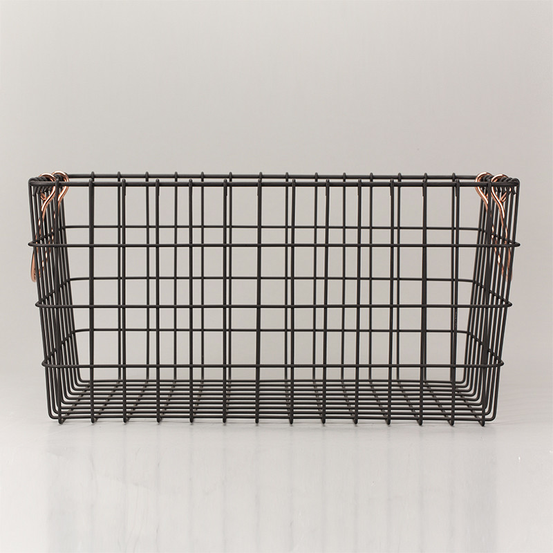 Multifunctional Household Bathroom Iron Wire Basket Organizer