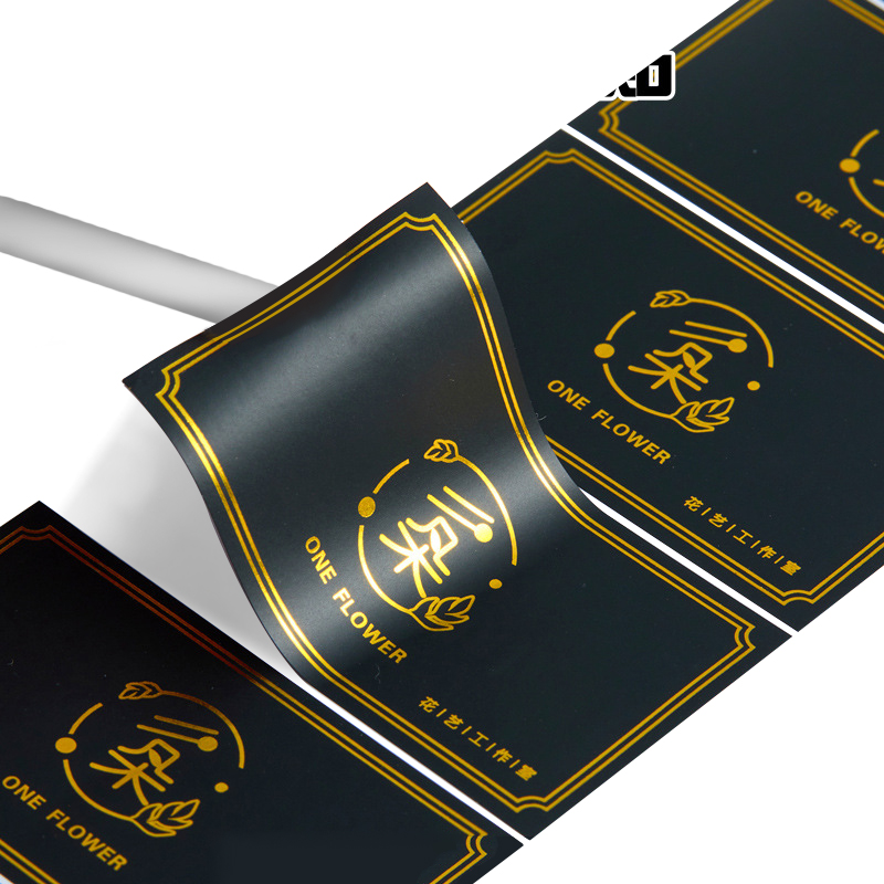 PVC Vinyl Die Cut Sticker Recycled Paper Adhesive Custom Envelope Stickers