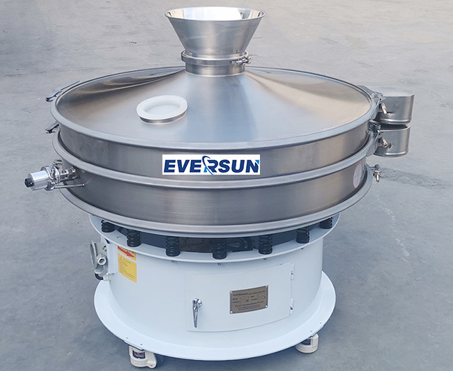 Automatic Stainless Steel Flared Vibrating Sieve Machine Powder Liquid Sifter