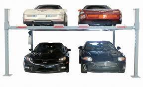 China 7. Four Post Double Wide Parking Lift QDMY-608D wholesale