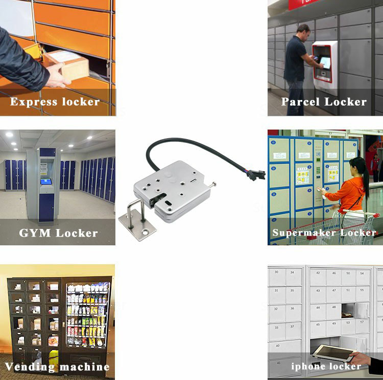 Kerong Smart Cabinet Lock , DC 12V Electronic Locker Lock