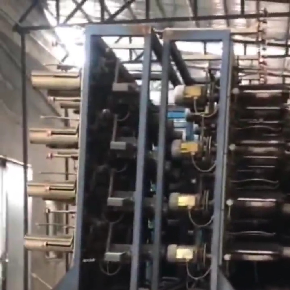 Used High Speed Winding Machine For Yarn Stretching Extrusion Production Line
