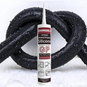 China 280ml Acetic Silicone Sealant Multipurpose Glass Sealant Weatherproof wholesale