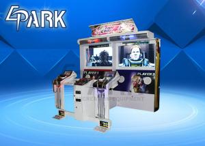 China 4 Shooting Gun Arcade Machine / 12V 20AH Laser Shooting Arcade Game Machines wholesale