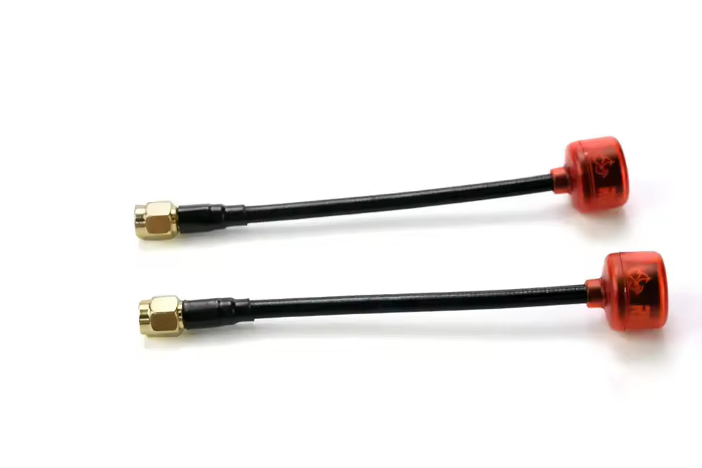 RUSHFPV Cherry SMA 5.8G Antenna LHCPRHCP VTX Video Transmitter Receiver Analog FPV HD RC Freestyle Racing Drone
