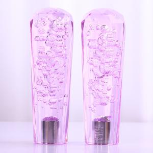 China Craft Resin Shift Knob Purple Blue Crystal Shift Knob 248g wholesale