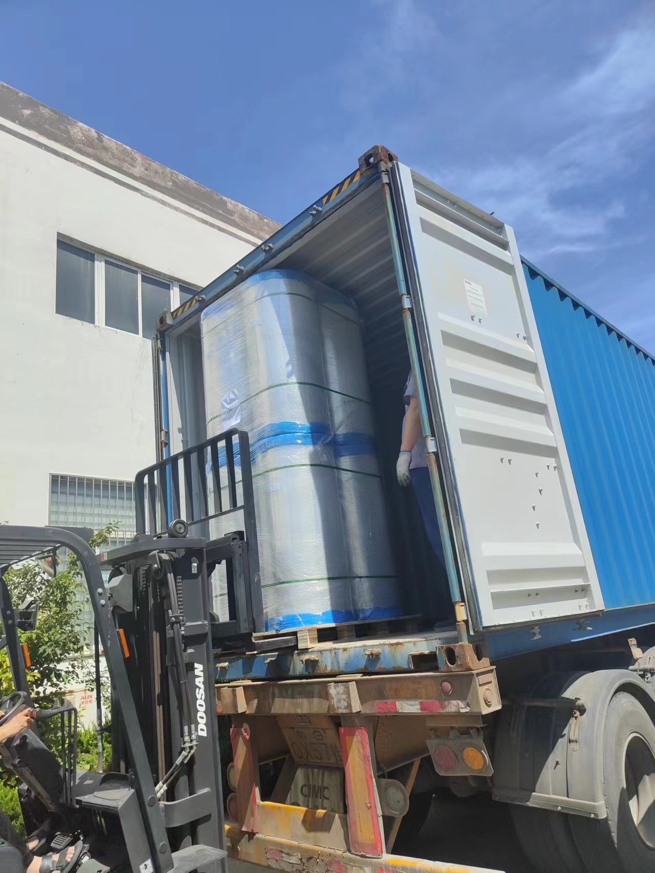 15mic-50mic Silver Metalized Pet/PE/ CPP Film for Apple Tree Reflective Film VMCPP