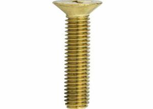 China H59 H62 Yellow Brass Red Copper Phillips CSK Countersunk Head Screw on sale