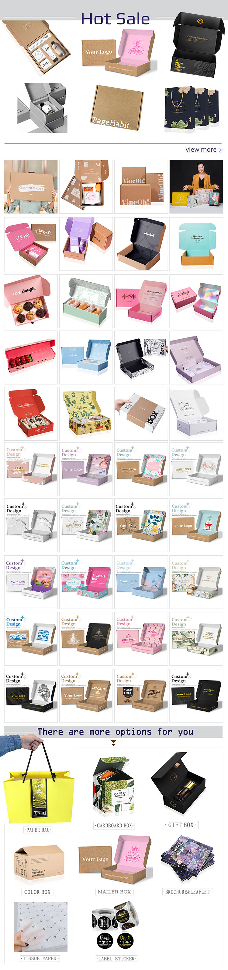 Mailer Box Manufacture Customized Colored Corrugated Boxes With Custom Logo Printed, Durable Apparel Packaging Boxes For Cloth