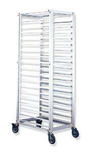 China Anodized 18 Shelves 603x471x1695mm Aluminium Trolly wholesale