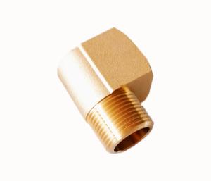 China Brass 90 Degree 3/8&quot; Npt Street Elbow Male Female Pipe Fittings wholesale