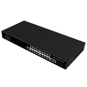 China 200W 20 Port Industrial Switch Ethernet Anti Interference Durable wholesale