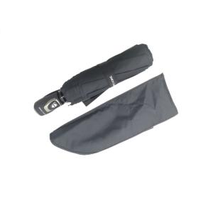 China Grey Compact Auto Open Close Umbrella Travel Windproof Umbrella For Men wholesale