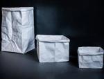 Kraft Paper Storage Bag, Laudry Kraft Bags, Clothes Bags, Pack Recycled Brown