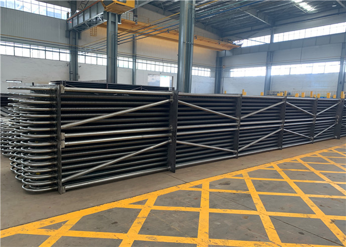 SA-106B Horizontal Boiler Economizer Oil Fired Asssembled With Headers