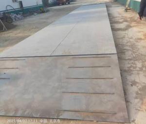 China 3.4X20M 80Ton Manganese Steel Weighbridge Digital Load Cell Truck Scale wholesale