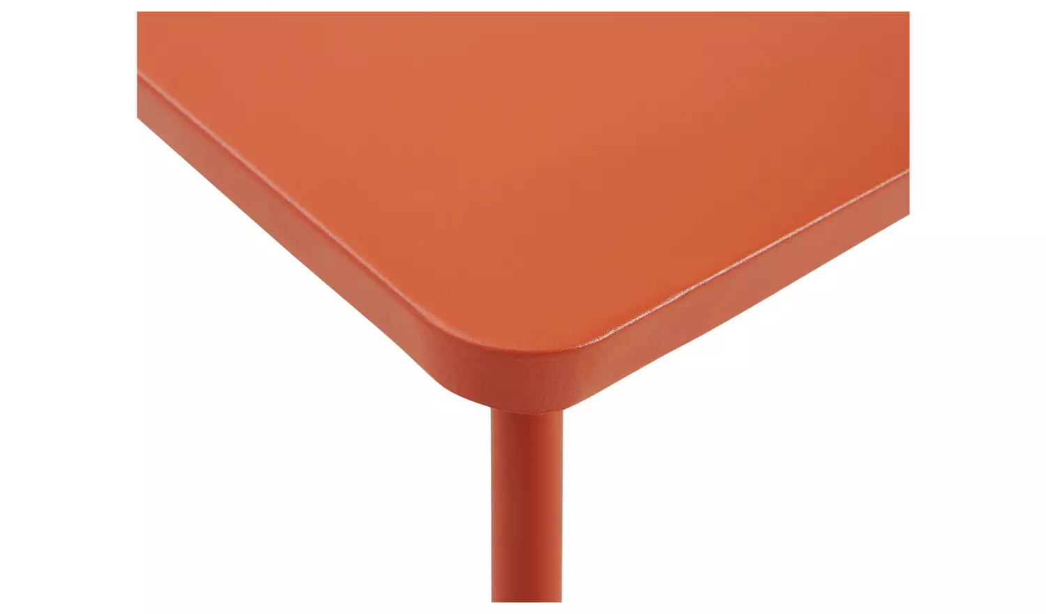 Outdoor Furniture AJUNION Colorful Macaron Metal Patio Set with 4 Seating Lounge Chairs