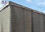 Military Sand Filled Barriers / Gabion Defence Barriers 3 Years Warranty