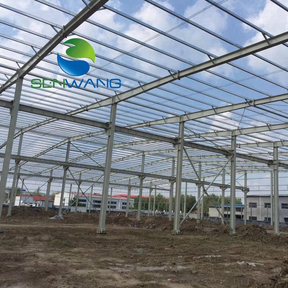 Q235B Q345B Prefab Factory Building Steel Framed Office Buildings Large Industrial Sheds