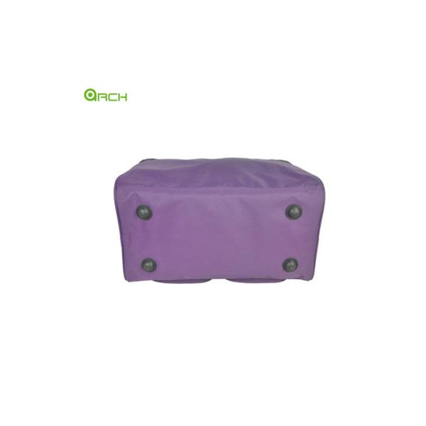 Two Exterior Pockets 600D Polyester Gym Sports Duffle Bag