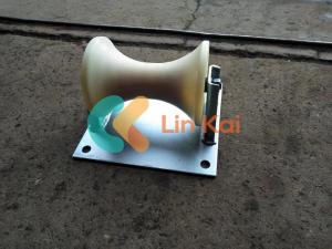 China 10kN Capacity Straight Line Cable Pulling Rollers wholesale
