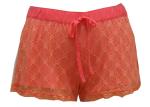 Silky Feeling Ladies Casual Shorts , Women'S Plus Size Elastic Waist Shorts Lace