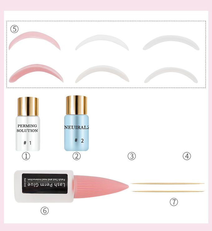Factory Price Eye Lashes Lifting Curls Perming Lash Lift Curling Eyelash Perm Kits Professional Accept Private Label