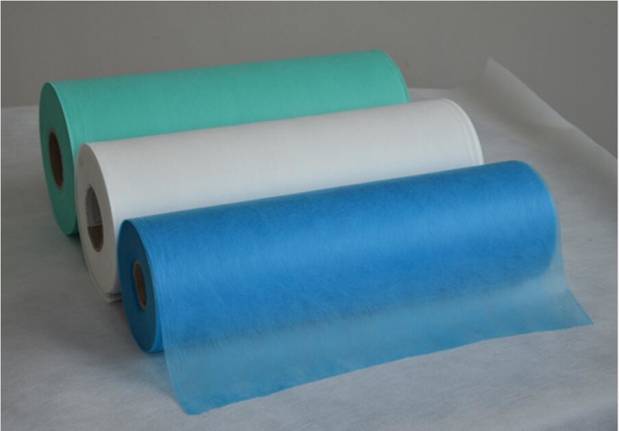 Polypropylene SMS Nonwoven Fabric / Spunbond Non Woven Fabric 160cm 240cm 320cm
