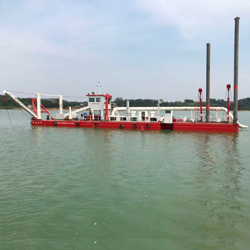 Sand Pumping Dredger Hydraulic River Dredging Machine 1662kw Sand Suction