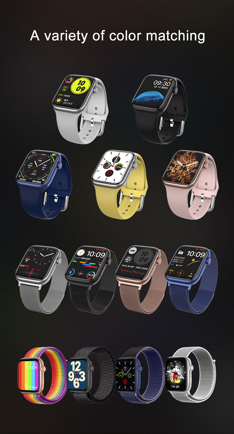 HL75 smart watch IPS Display 320x240 Health Tracking Bracelet Blood Pressure Fitness