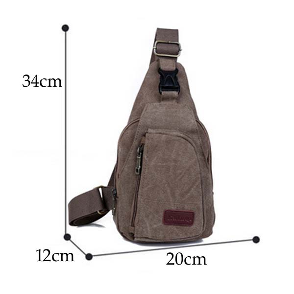 Fashion Canvas Lesiure Shoulder BagTote Bag Sling Bag Nylon Waist Purses Bag