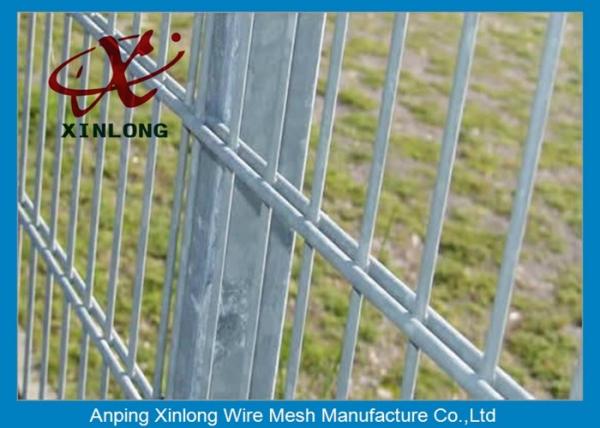 RAL Colors Galvanized Double Wire Fence Fit Airport And Power Station