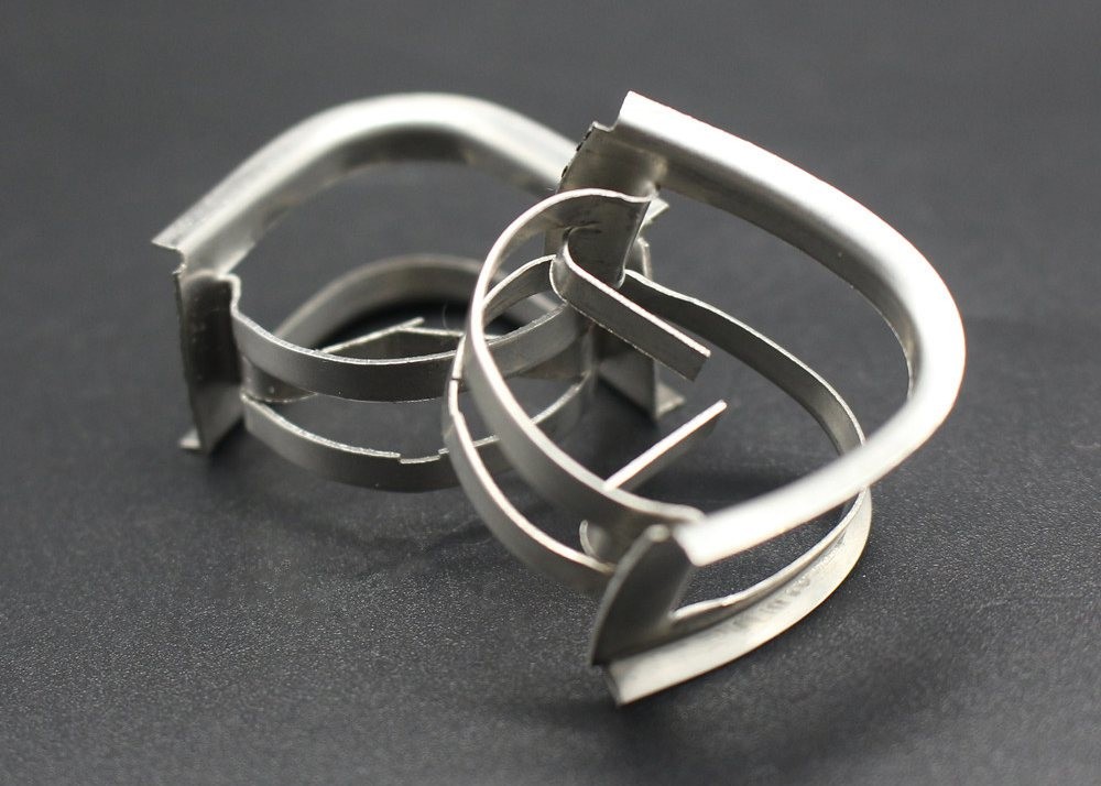 Ss 304 2 Inch 50mm Metal Intalox Saddle Rings