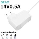14.5V 0.5A Wall Mount Power Supply Adapters With 1 Year Warranty