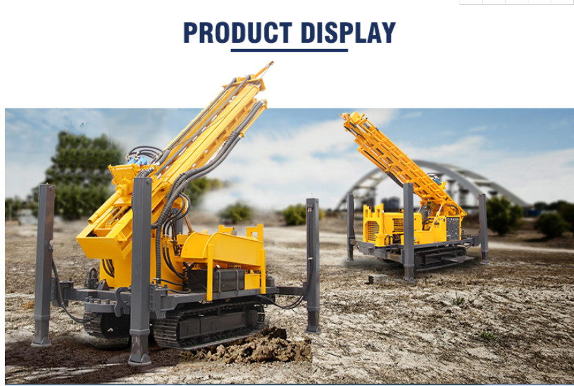 Large Deep Drilling 105mm Pneumatic Borewell Machine