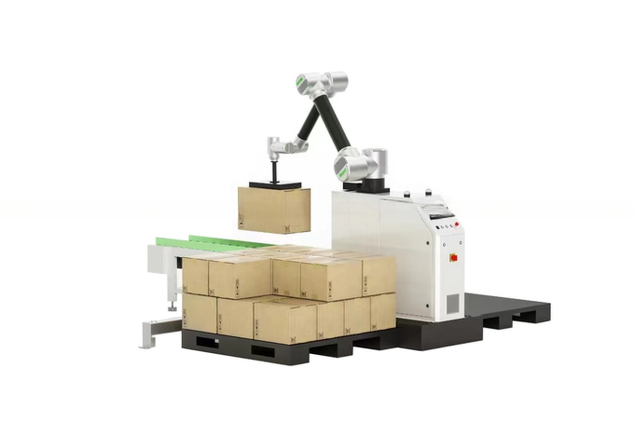 Collaborative Robot Palletizer with ±0.04mm Positioning Accuracy and Electric Drive