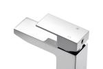 Single Lever Brass Wall Mixer Tap Ceramic Valve Chrome Finish