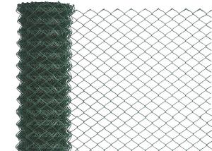 China Zinc Aluminum Alloy Diamond Chain Link Fence Roll 50x50mm 4ft wholesale