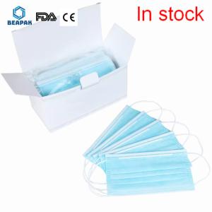 China Anti Dust Disposable Earloop Mask Daily /Medical Protection No Ear Pressure wholesale